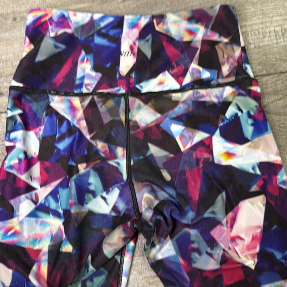 Peloton Colorful Abstract Pattern Reversible Legg… - image 5